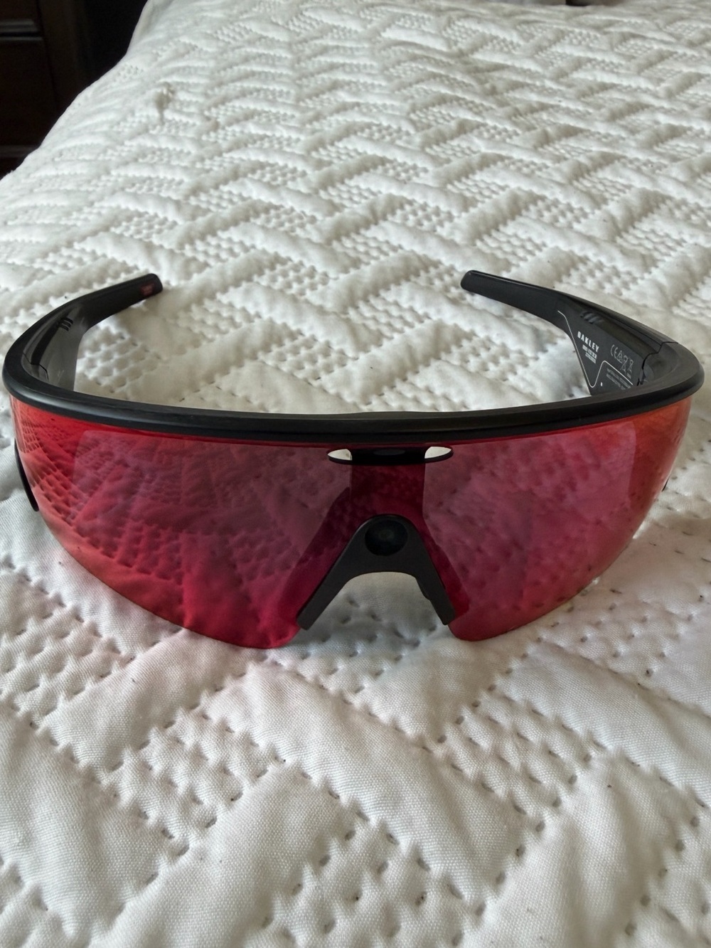 Oakley Meta Vanguard Black Frame, Prism Road Lens. Used once.